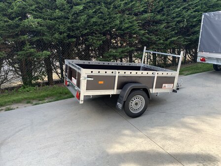 VDM enkelas aanhangwagen 200x130
