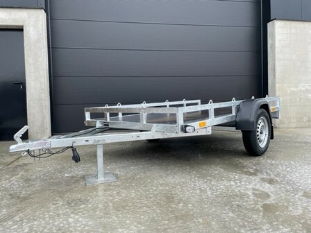 Enkelas Mini transporter aanhangwagen 258x150