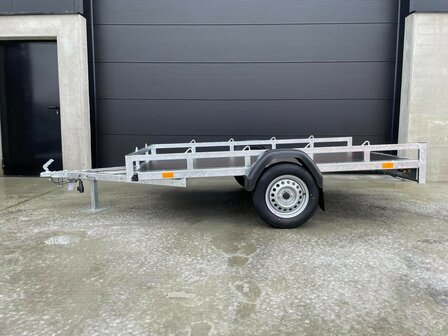Enkelas Mini transporter aanhangwagen 258x150