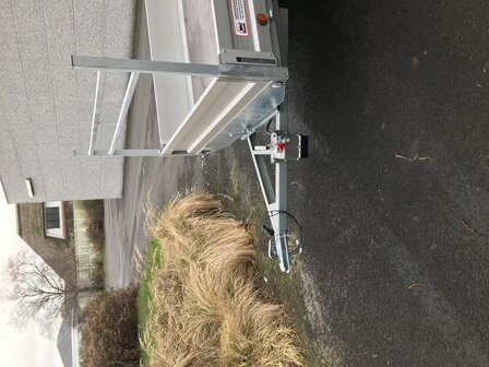 Dubbelas kipper aanhangwagen 308x158 Mtm 750kg