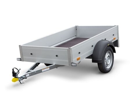 Enkelas ALU bakwagen Humbaur 205x109x30cm MTM 750Kg