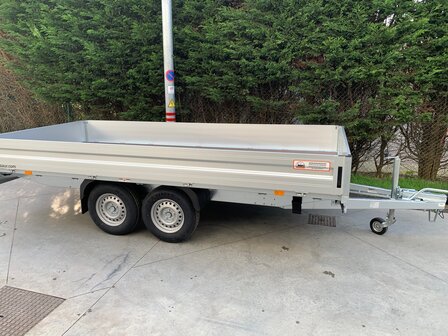 Humbaur Plateau Aanhangwagen 410x185x350mm MTM 3000kg