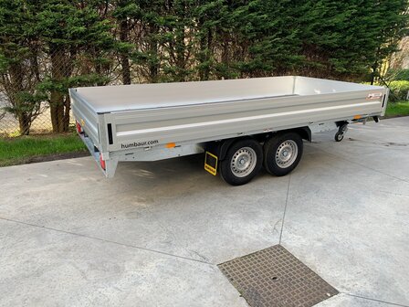 Humbaur Plateau Aanhangwagen 410x185x350mm MTM 3000kg