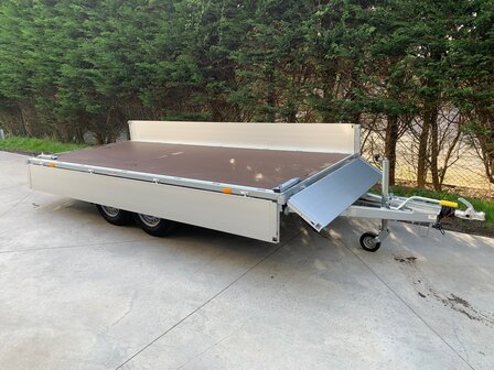 Humbaur Plateau Aanhangwagen 410x185x350mm MTM 3000kg