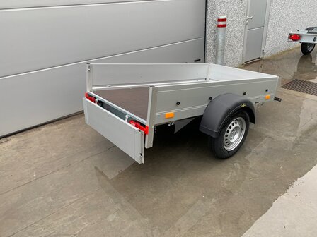 Enkelas ALU bakwagen Humbaur 205x109x30cm MTM 750Kg