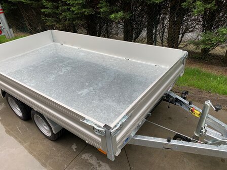 Dubbelas kipper aanhangwagen 314x175x30 cm MTM 3000Kg