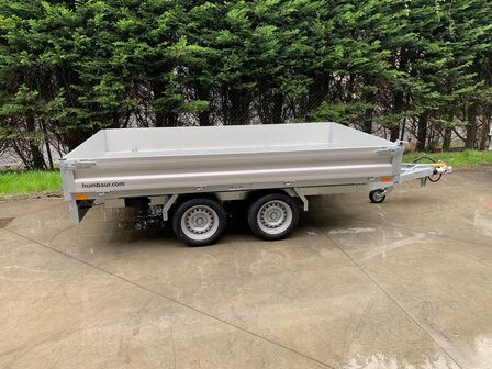Dubbelas kipper aanhangwagen 314x175x30 cm MTM 3000Kg