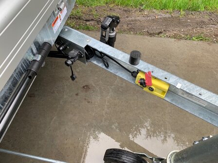 Dubbelas kipper aanhangwagen 314x175x30 cm MTM 3000Kg