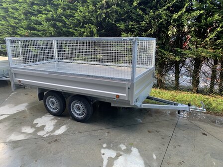 Dubbelas Plateau 308x158x30cm + Loofrekken 70Cm