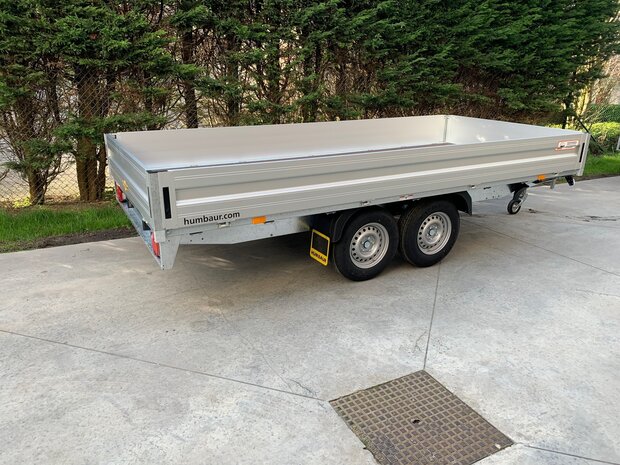 Humbaur Plateau Aanhangwagen 410x185x350mm MTM 3000kg