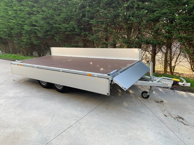 Humbaur Plateau Aanhangwagen 410x185x350mm MTM 3000kg