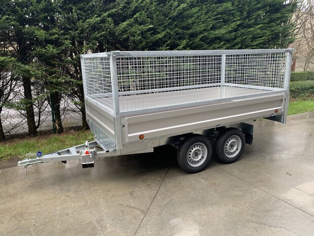 Dubbelas handmatige Kipper + Loofrekken 70cm