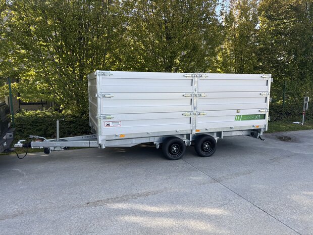 JCS 3-Zijdige kipper aanhangwagen