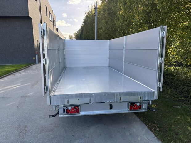 JCS 3-Zijdige kipper aanhangwagen
