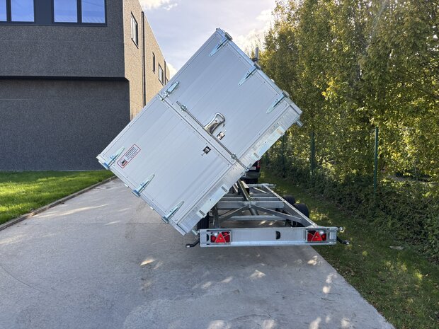 JCS 3-Zijdige kipper aanhangwagen